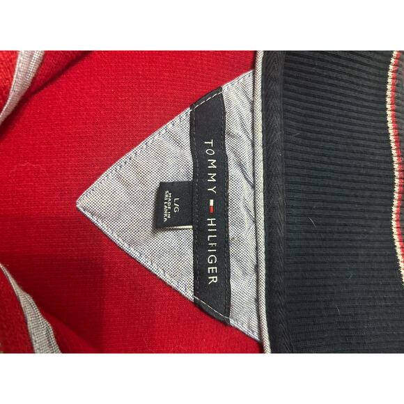 Tommy Hilfiger Quarter Zip Sweater/Sweatshirt, Size L - Picture 4 of 6